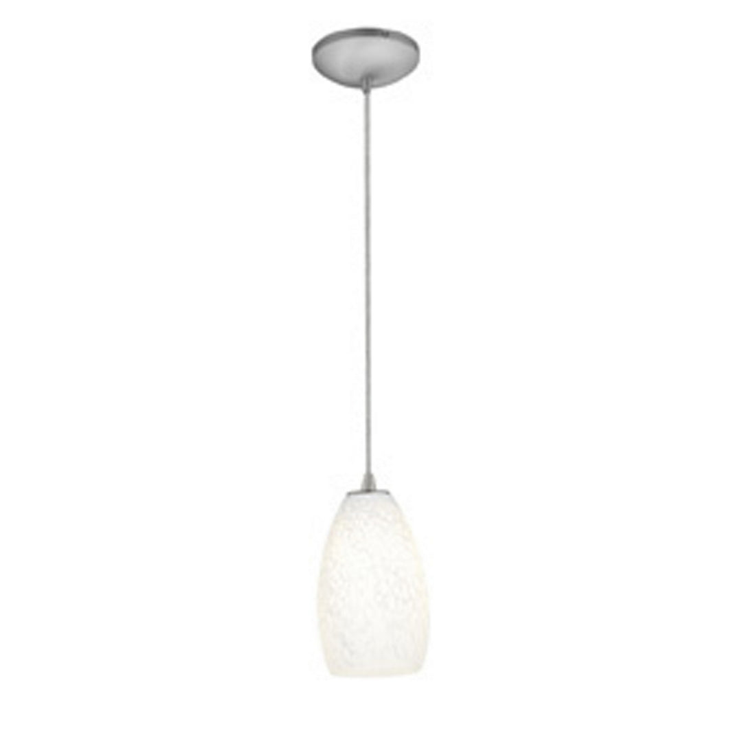 Access Champagne 28012-1C-BS/WHST Pendant Light - Brushed Steel