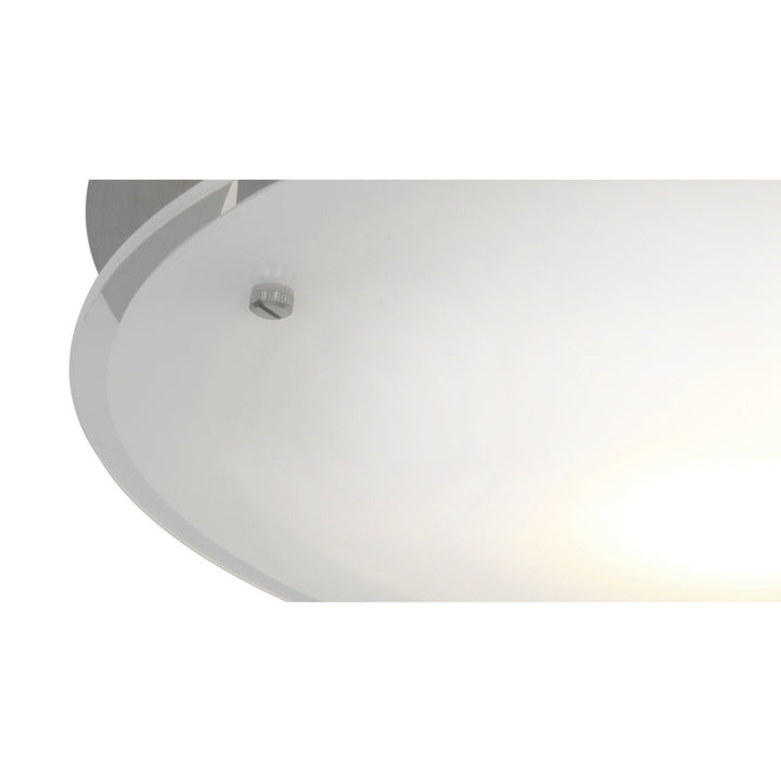 Access Vision Round 50038LEDD-BS/FST Ceiling Light - Brushed Steel