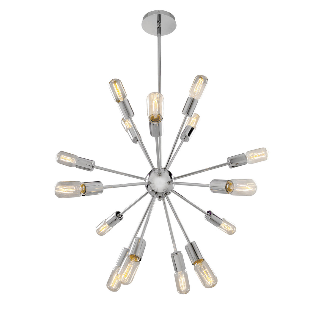 Access Flux 55542-CH Chandelier Light - Chrome