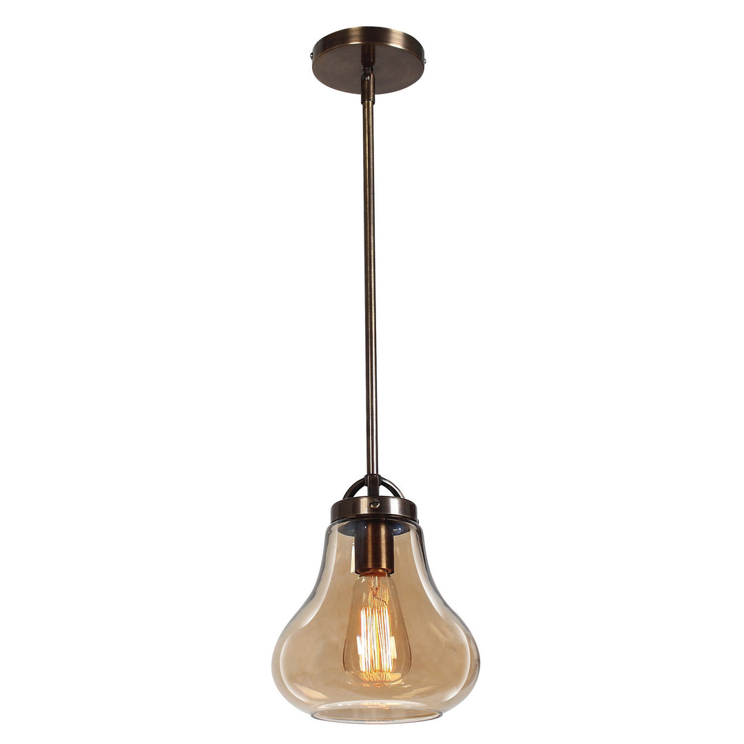 Access Pioneer 55545-DBRZ/AMB Pendant Light - Distressed Bronze