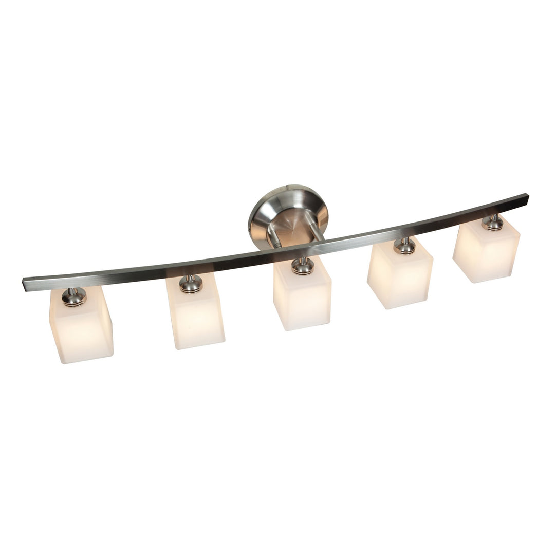 Access Sydney SQ 63815-18-MC/OPL Bath Vanity Light 32 in. wide - Matte Chrome