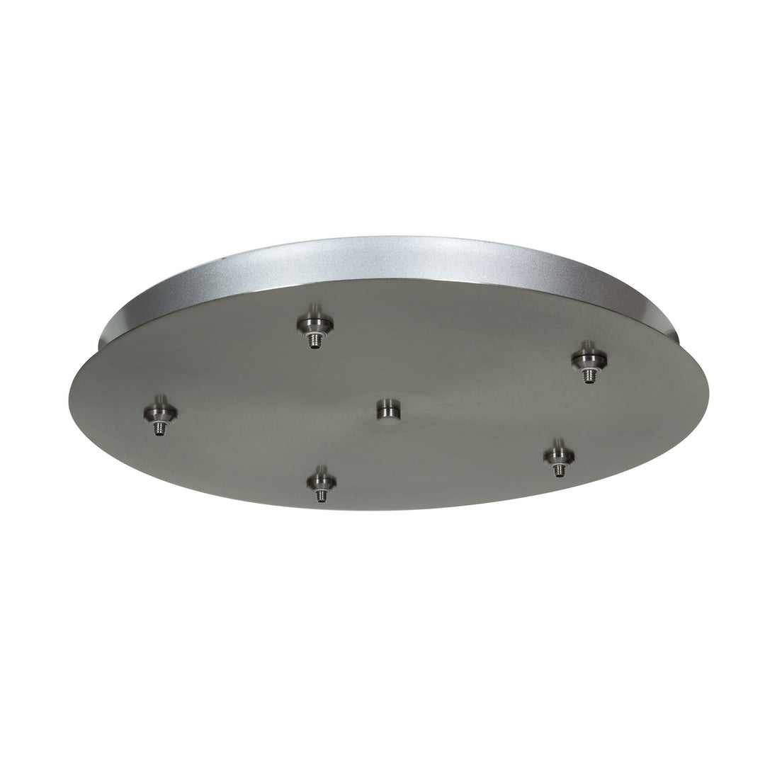 Access Lighting 87121UJ-BS Unijack Five -Port Round Canopy Decor Pewter, Nickel, Silver