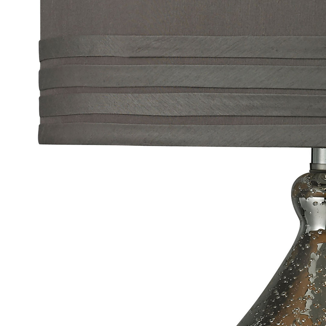 Elk Lighting D252-LED Bubble Glass Lamp Silver Mercury