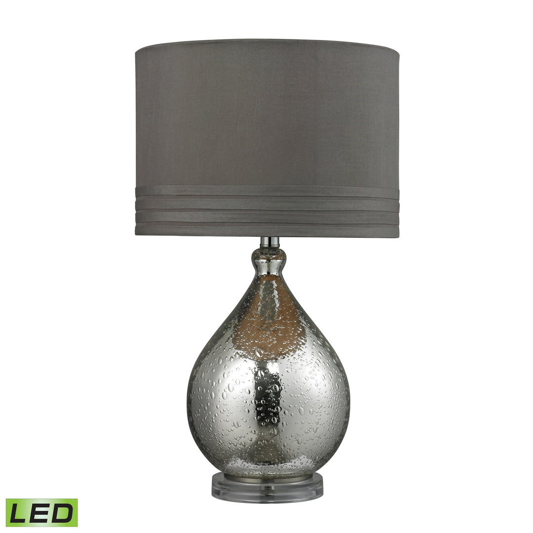 Elk Lighting D252-LED Bubble Glass Lamp Silver Mercury