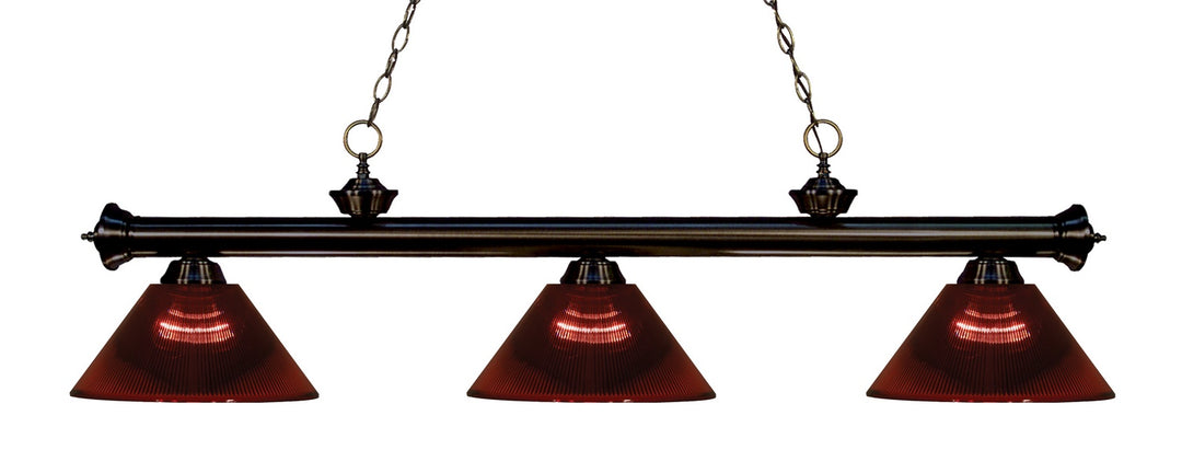 Z-Lite Riviera 200-3BRZ-ARBG Pendant Light - Bronze
