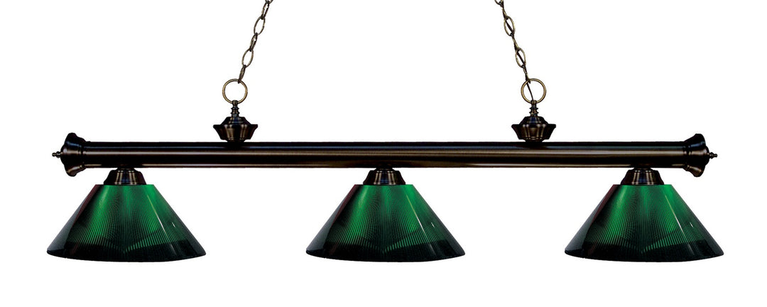 Z-Lite Riviera 200-3BRZ-ARG Pendant Light - Bronze