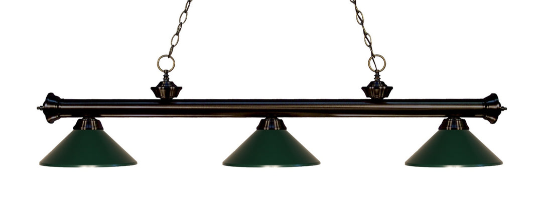 Z-Lite Riviera 200-3BRZ-MDG Pendant Light - Bronze