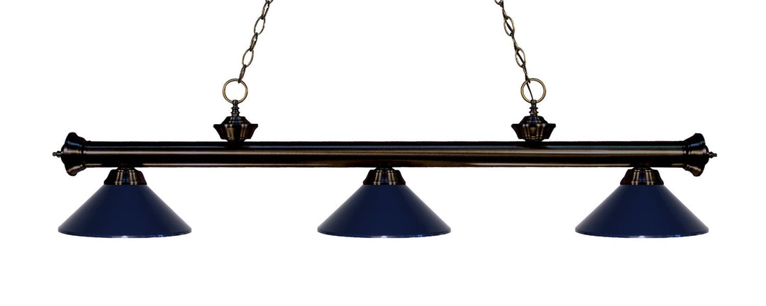 Z-Lite Riviera 200-3BRZ-MNB Pendant Light - Bronze