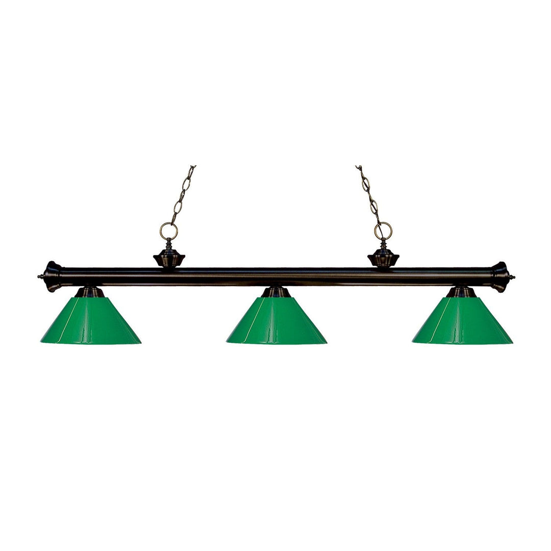 Z-Lite Riviera 200-3BRZ-PGR Pendant Light - Bronze
