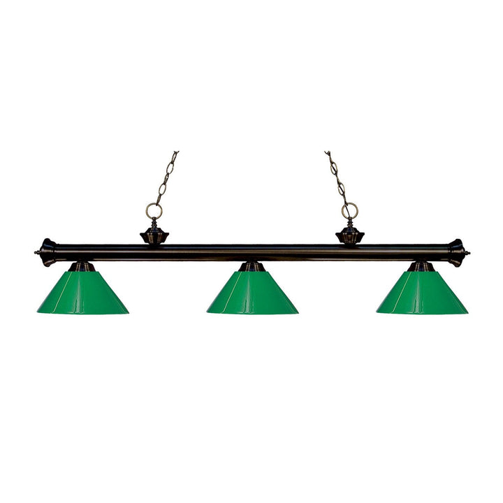 Z-Lite Riviera 200-3BRZ-PGR Pendant Light - Bronze