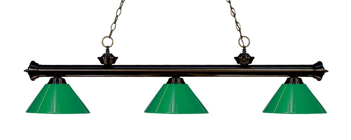 Z-Lite Riviera 200-3BRZ-PGR Pendant Light - Bronze