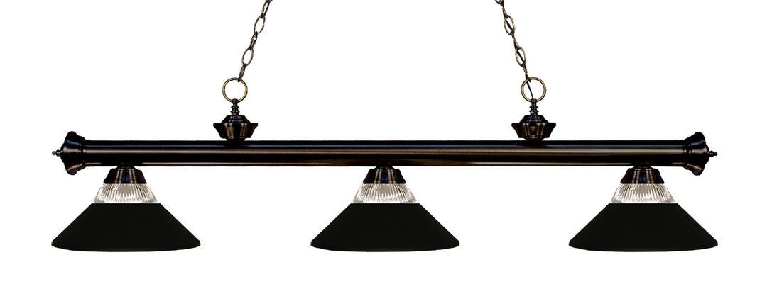 Z-Lite Riviera 200-3BRZ-RMB Pendant Light - Bronze