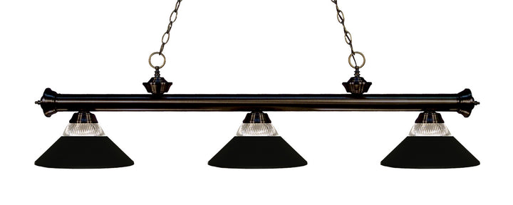 Z-Lite Riviera 200-3BRZ-RMB Pendant Light - Bronze