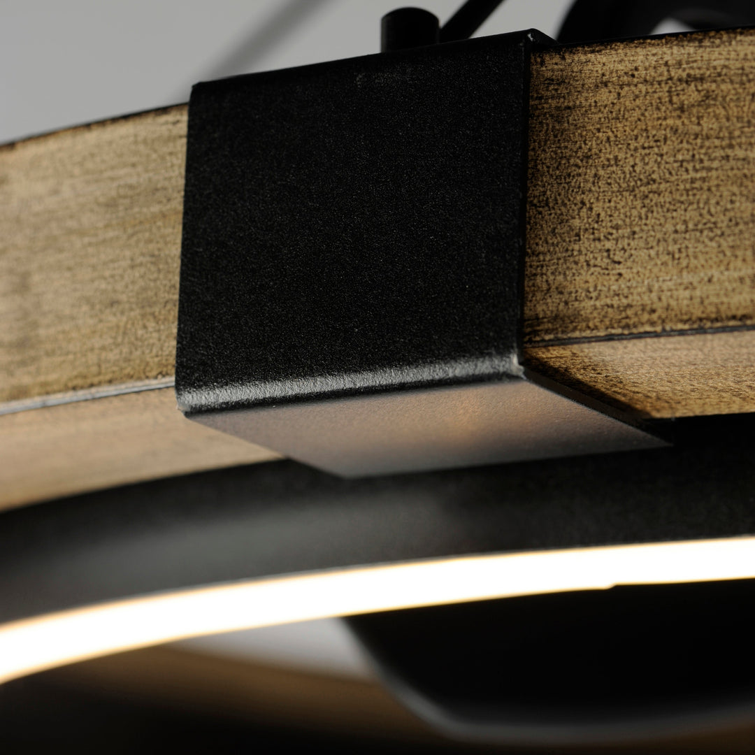 Maxim Timber 61011DWBK Ceiling Fan 22 - Driftwood / Black