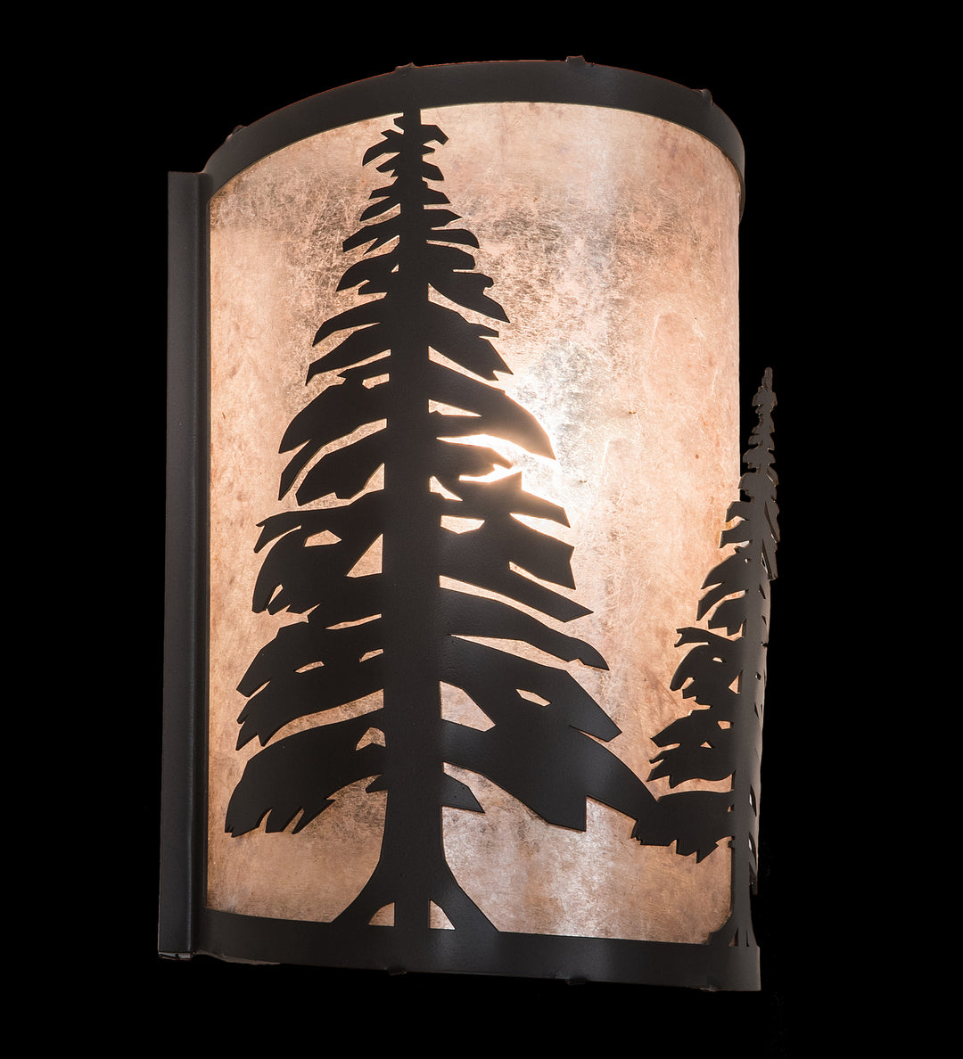 Meyda Tiffany Tall Pines 114681 Wall Light - Timeless Bronze