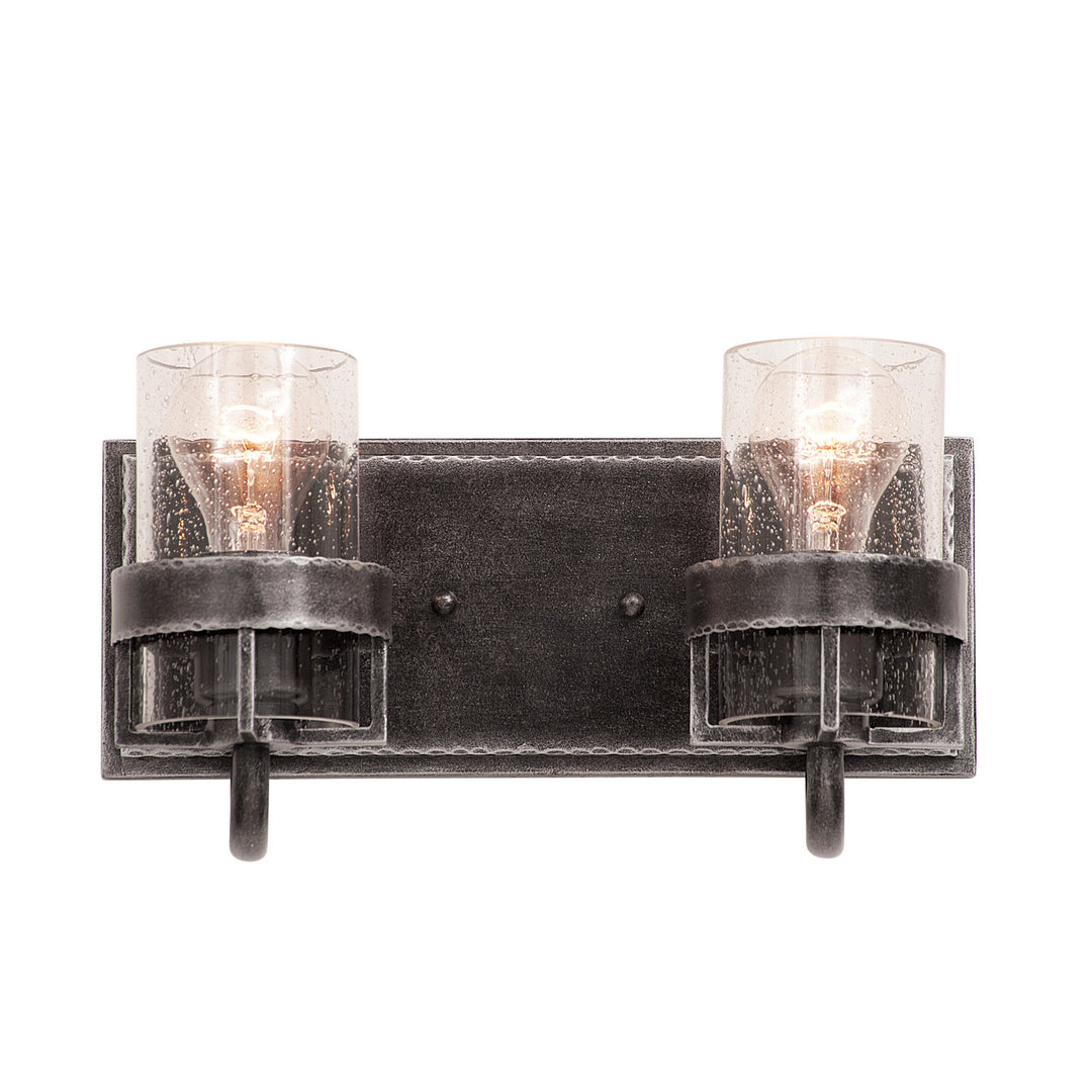 Kalco Bexley 2892VI Bath Vanity Light 12 in. wide - Vintage Iron