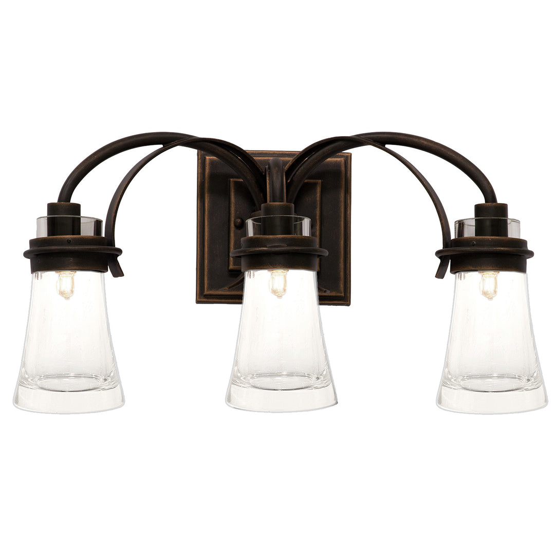 Kalco Dover 2913AC Bath Vanity Light 20 in. wide - Antique Copper