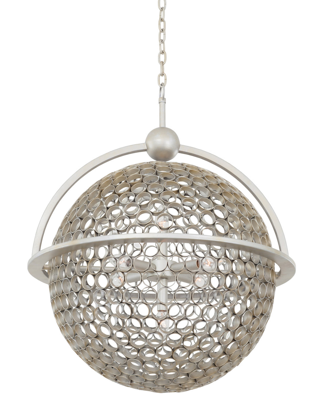 Kalco Marrero 2973SV Pendant Light - Aged Silver