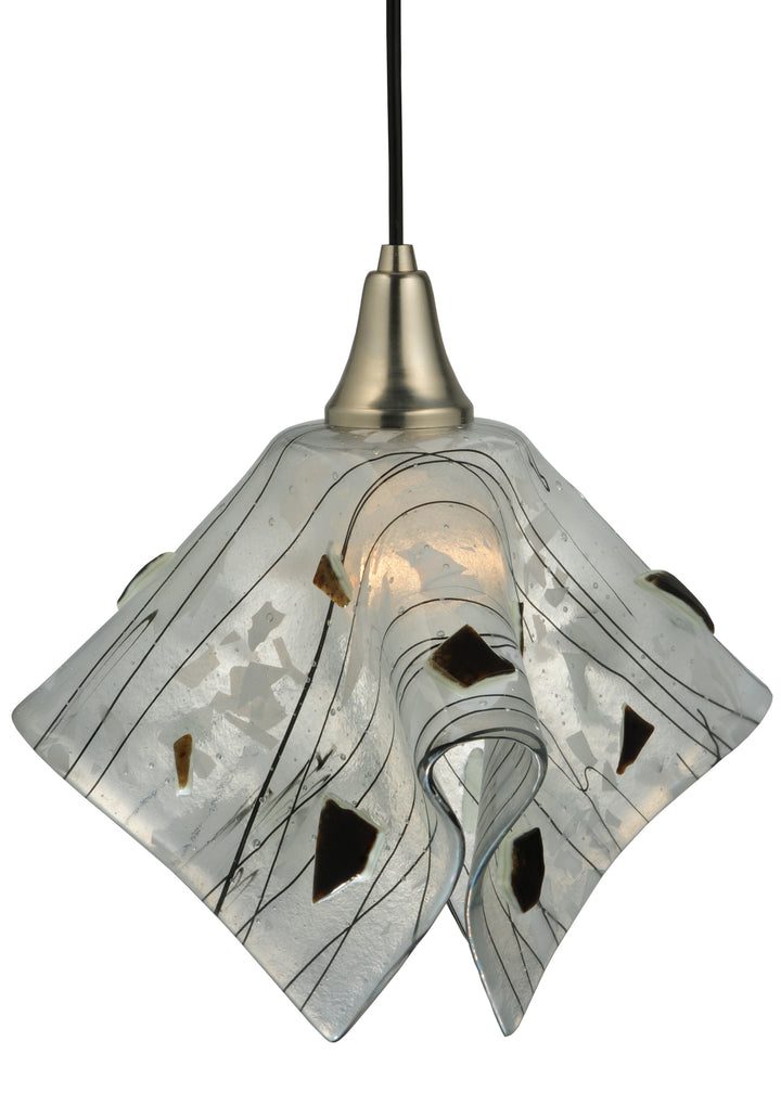 Meyda Tiffany Metro Fusion 122305 Pendant Light - Brushed Nickel