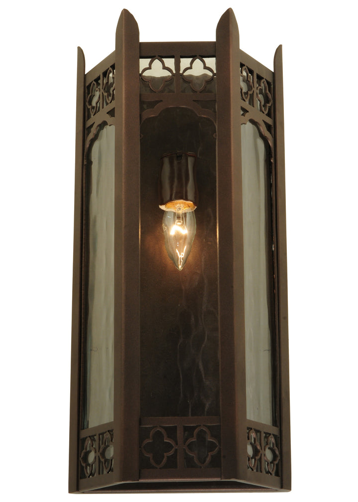 Meyda Tiffany Church 122602 Wall Light - Mahogany Bronze