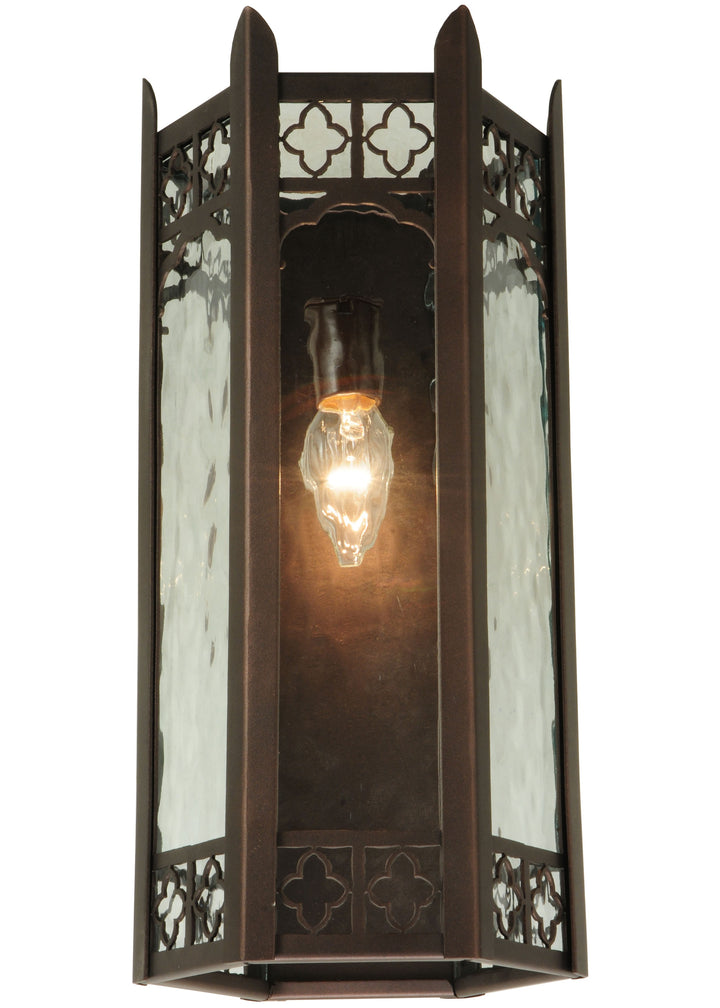 Meyda Tiffany Church 122604 Wall Light - Mahogany Bronze