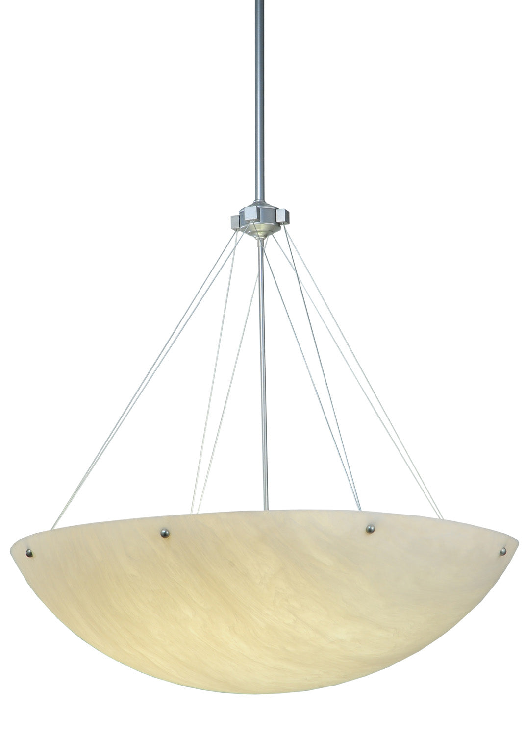 Meyda Tiffany Cypola 123137 Pendant Light - Custom, Brushed Nickel
