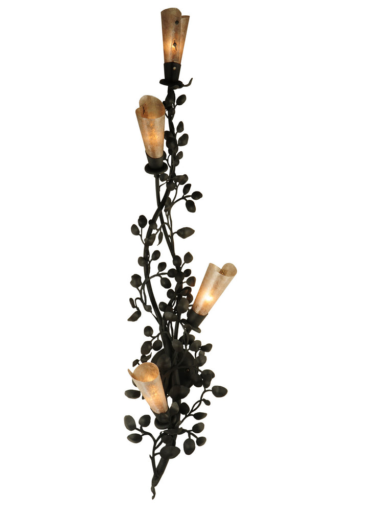 Meyda Tiffany Vinca Vine 123229 Wall Light - Custom,Wrought Iron