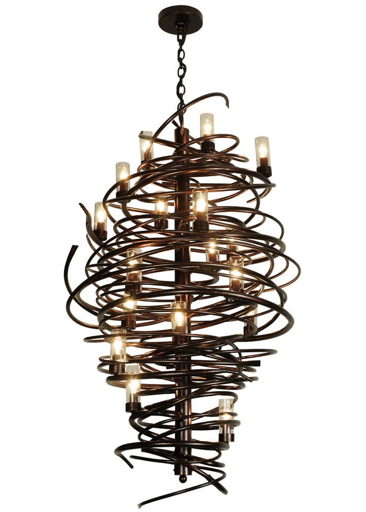 Meyda Tiffany Centric 117475 Chandelier Light - Copper Vein,Custom