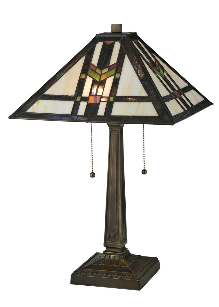 Meyda Tiffany Lighting 119641 Prairie Wheat Table Lamp Lamp Bronze / Dark