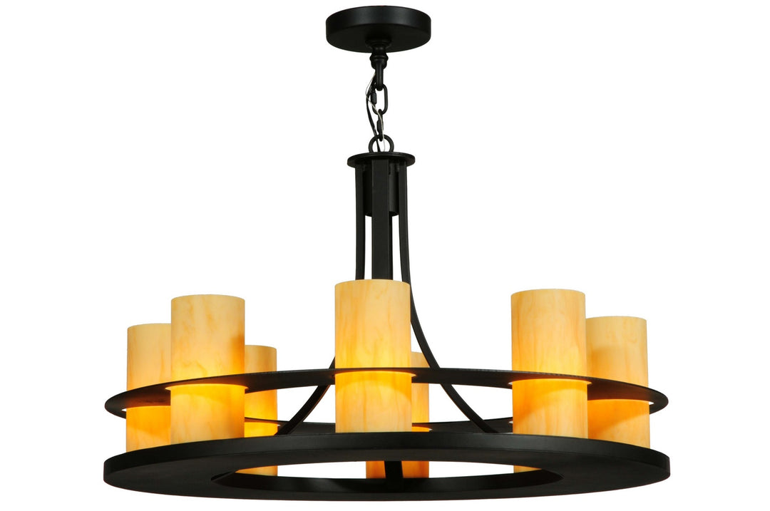Meyda Tiffany Arion 120449 Chandelier Light - Custom,Mahogany Bronze