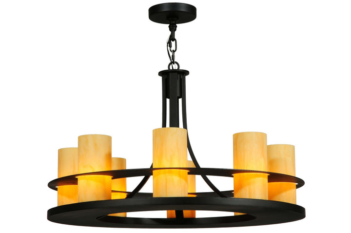 Meyda Tiffany Arion 120449 Chandelier Light - Custom,Mahogany Bronze