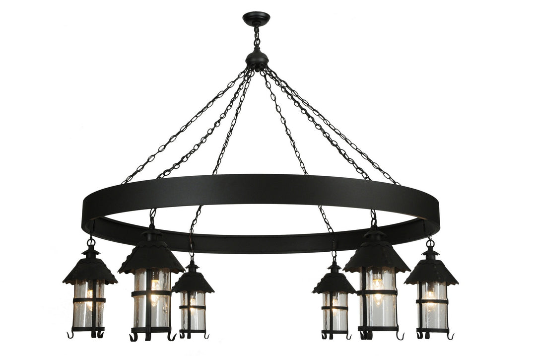 Meyda Tiffany Rutland 120725 Chandelier Light - Black