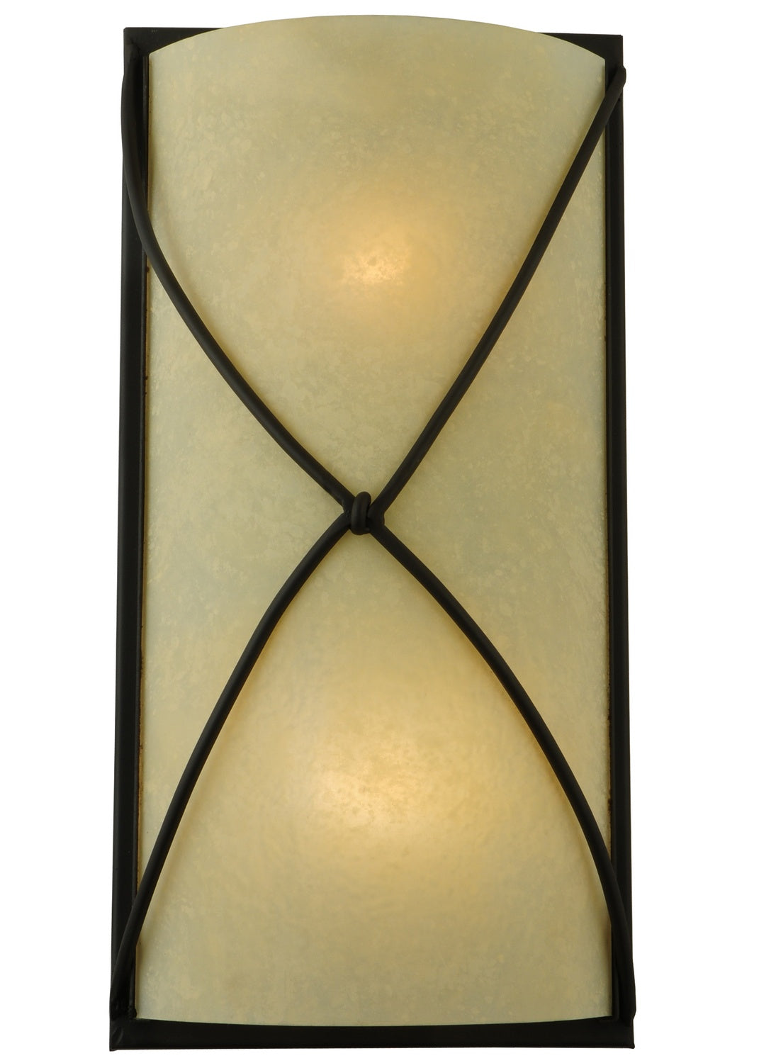 Meyda Tiffany Aspen 120750 Wall Light - Custom,Oil Rubbed Bronze