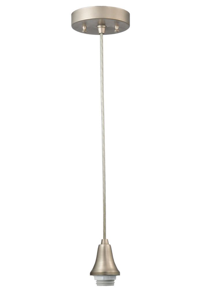 Meyda Tiffany Lighting 120842 Hyde Park One Light Hanger Hardware Utility Light Pewter, Nickel, Silver
