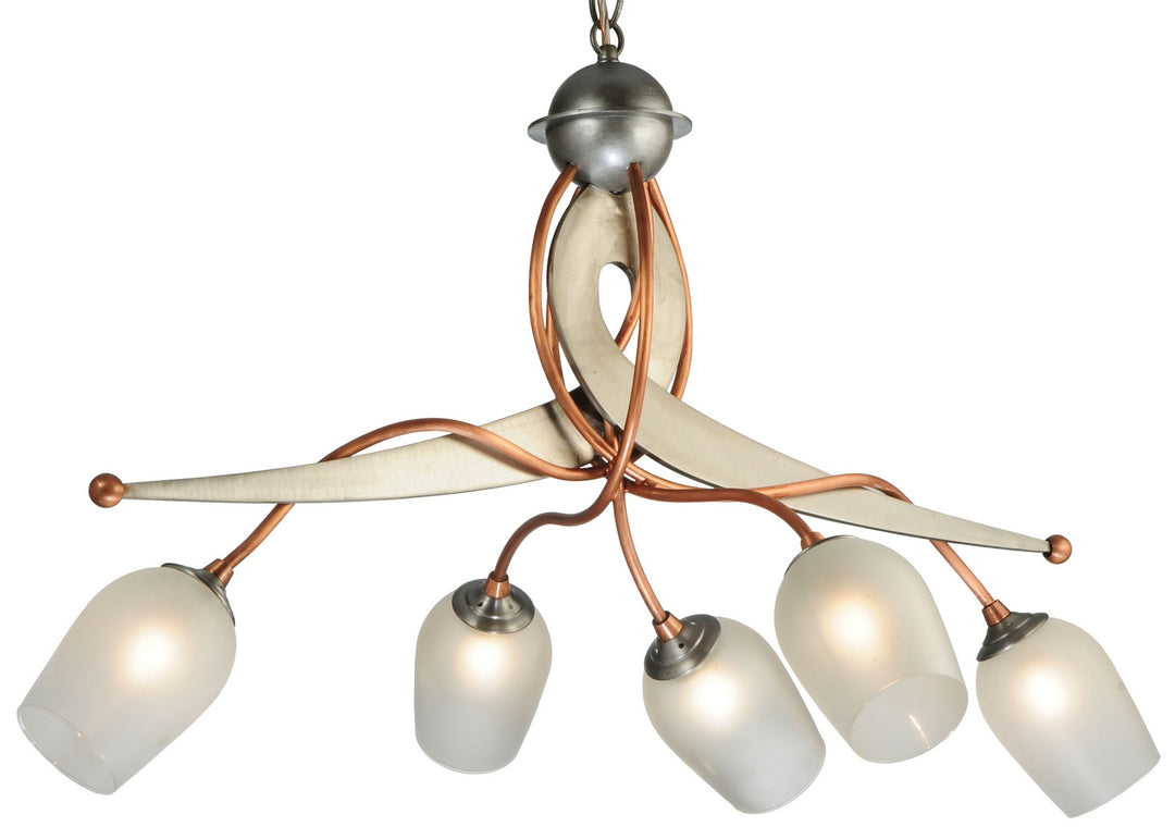 Meyda Tiffany Ballerina 121693 Chandelier Light - Steel,Copper