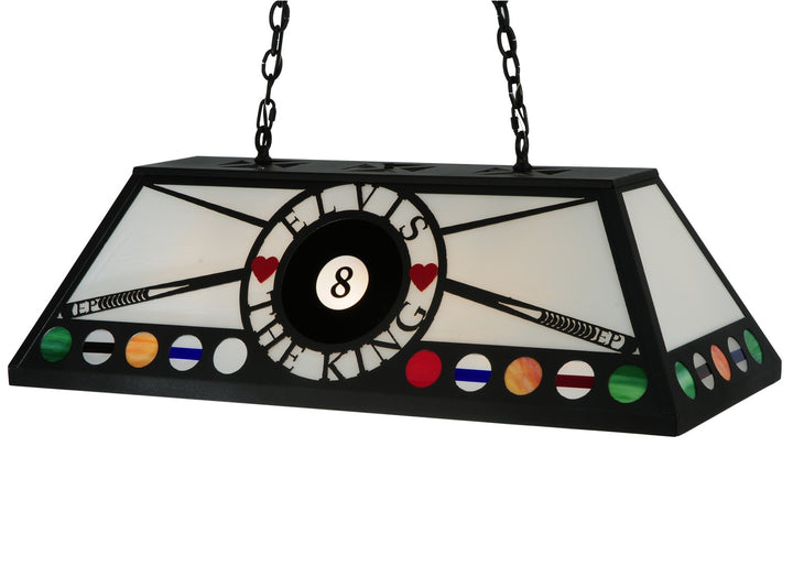 Meyda Tiffany 8 Ball Personalized 121922 Pendant Light - Nickel