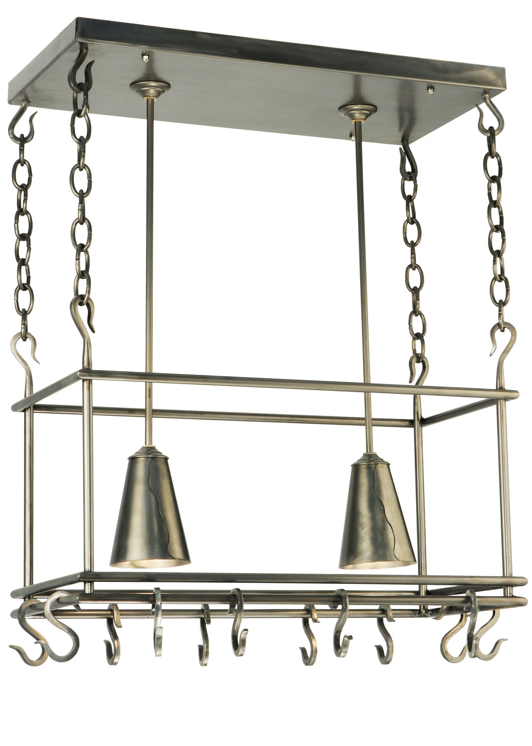 Meyda Tiffany Spartan 123933 Pendant Light - Steel