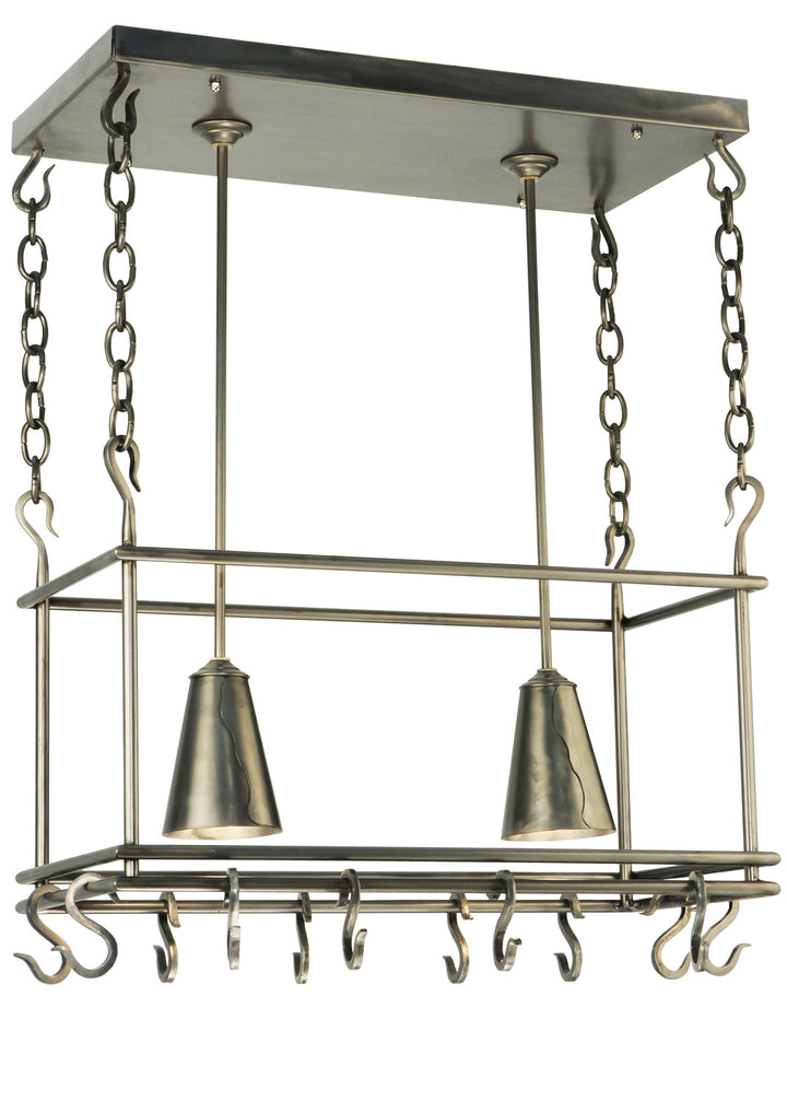 Meyda Tiffany Spartan 123933 Pendant Light - Steel