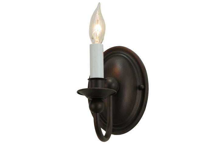 Meyda Tiffany Newton 123958 Wall Light - Mahogany Bronze