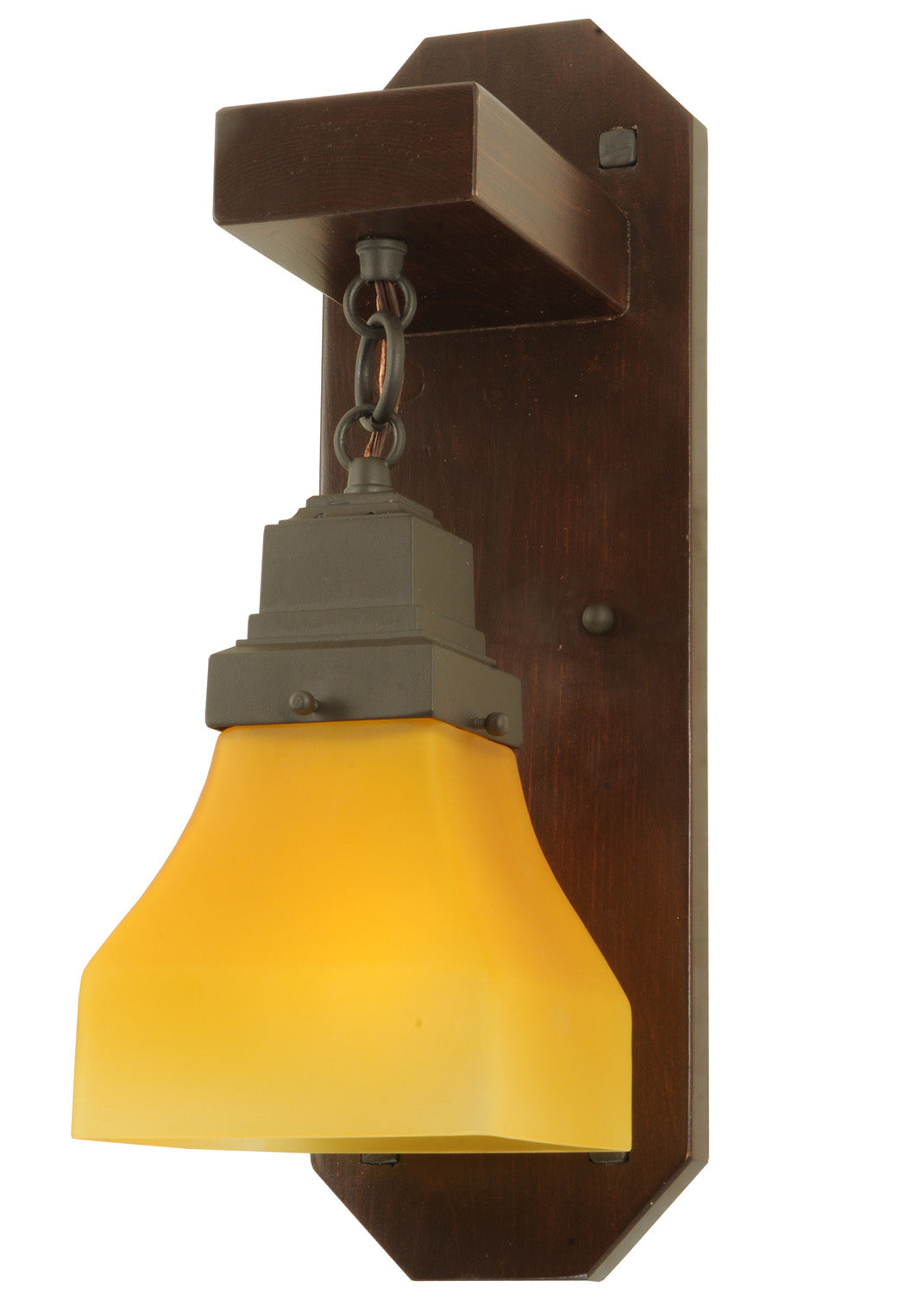 Meyda Tiffany Bungalow 124482 Wall Light - Natural Wood