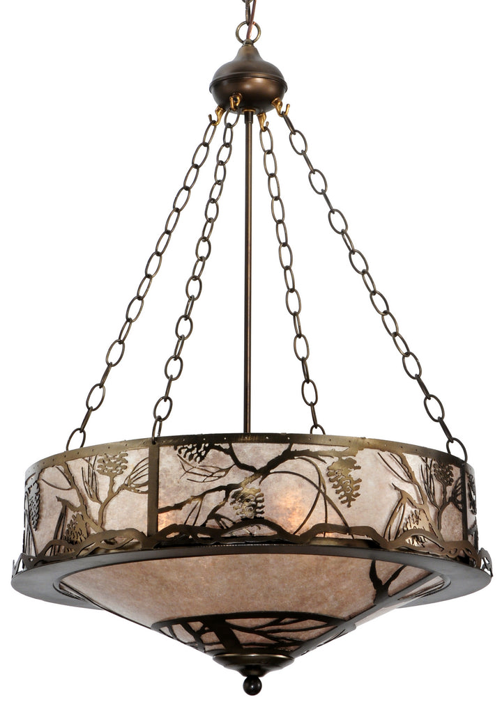 Meyda Tiffany Whispering Pines 124801 Pendant Light - Antique Copper
