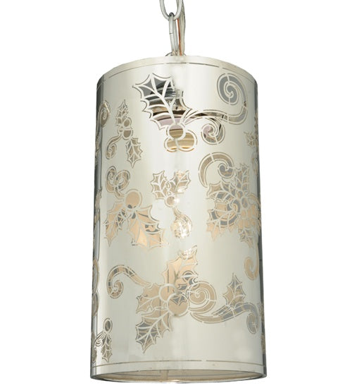 Meyda Tiffany Mistletoe 126761 Pendant Light - Stainless Steel