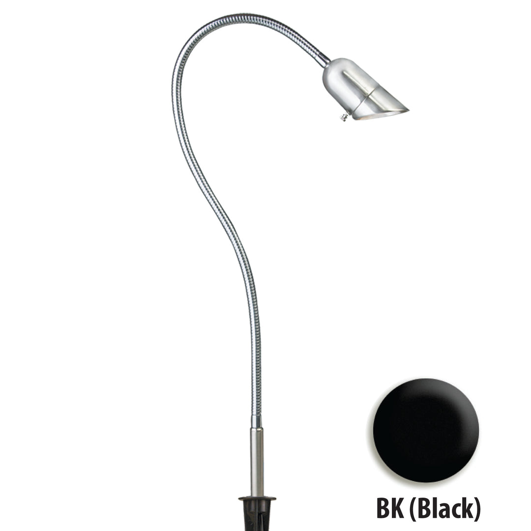 Corona Lighting CL-807-F-BK-24 Architectural Bullet Landscape Light Black