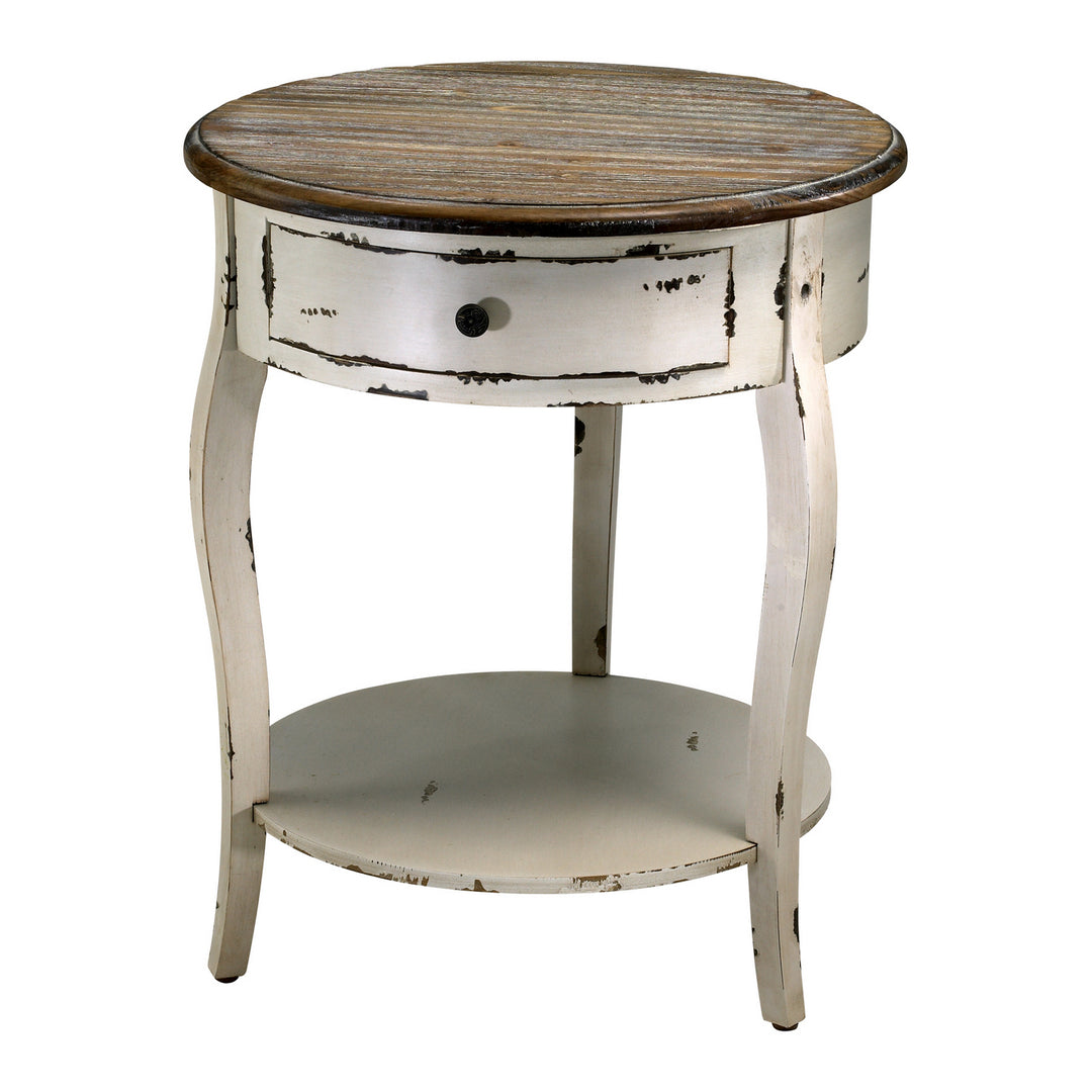 Cyan Design 02469  Abelard Furniture Distressed White And Gray