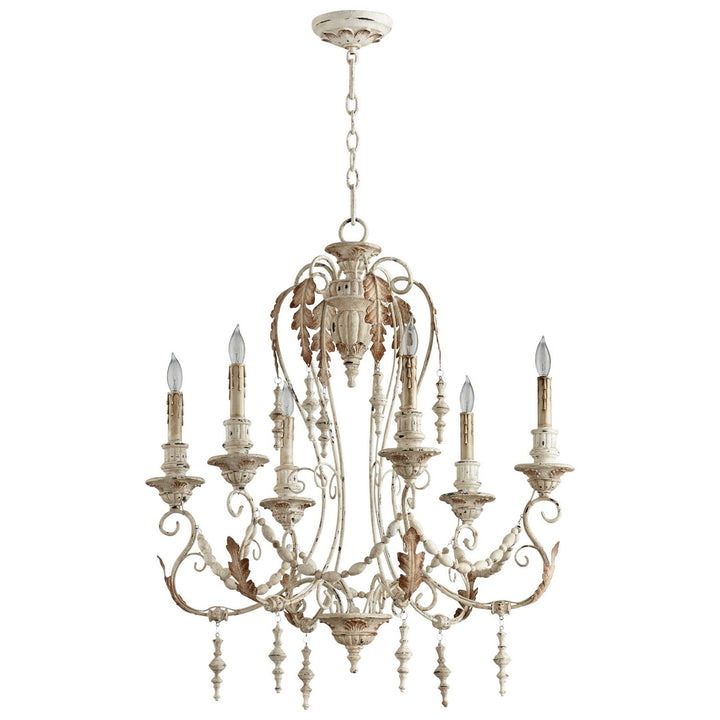 Cyan Design Lolina 06577 Chandelier Light - Persian White