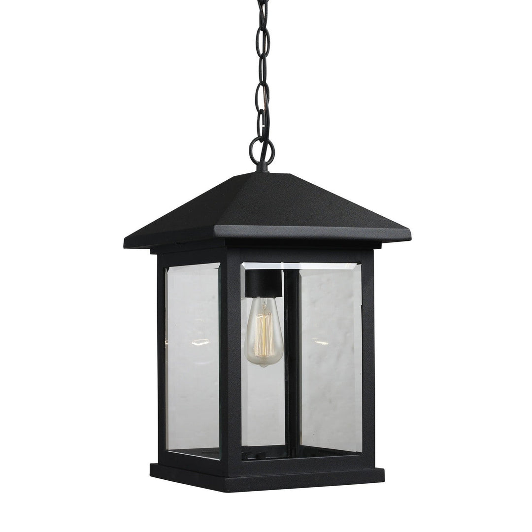 Z-Lite Lighting 531CHB-BK  Portland Outdoor Black