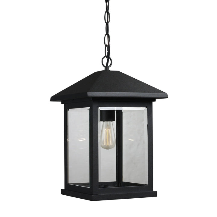 Z-Lite Lighting 531CHB-BK  Portland Outdoor Black