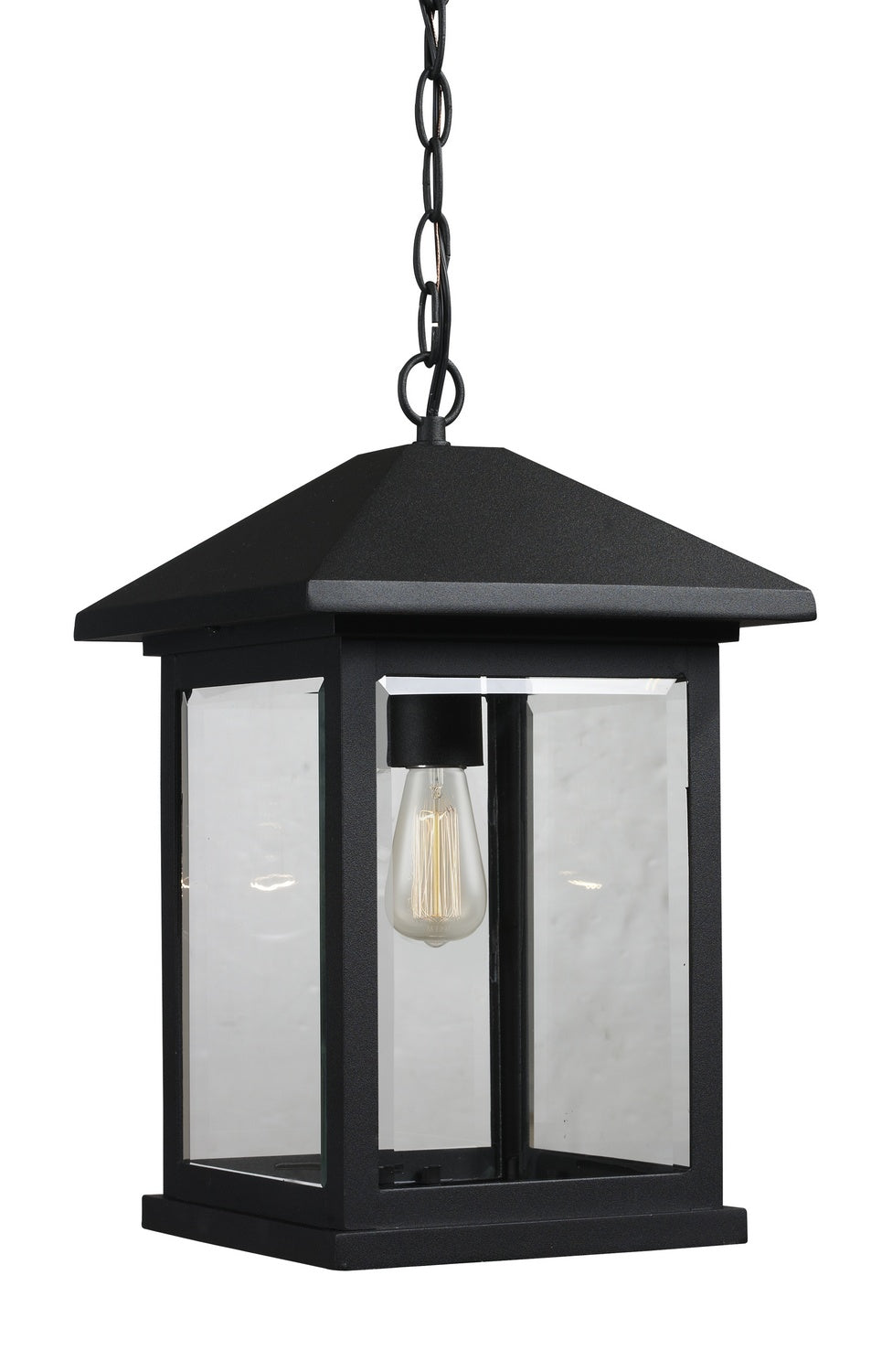 Z-Lite Lighting 531CHB-BK  Portland Outdoor Black