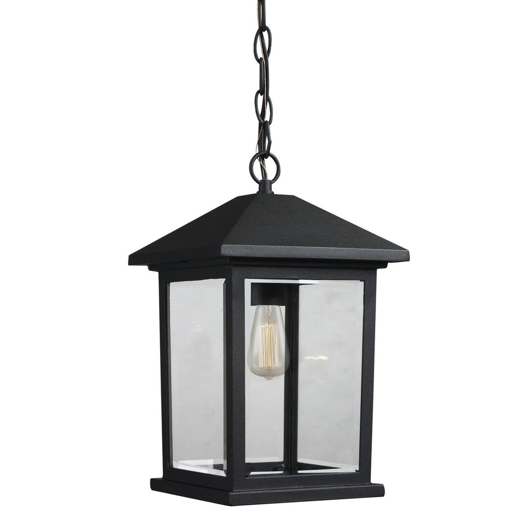 Z-Lite Lighting 531CHM-BK  Portland Outdoor Black
