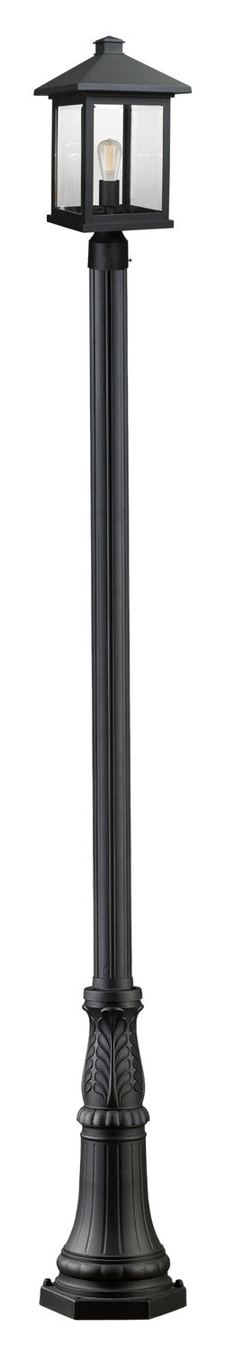 Z-Lite Lighting 531PHBR-518P-BK Modern Portland Outdoor Black